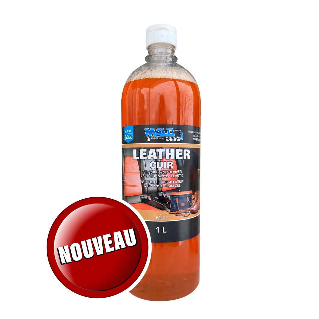 LEATHER - Leather/Vinyl/Plastic Cleaner and Restorer