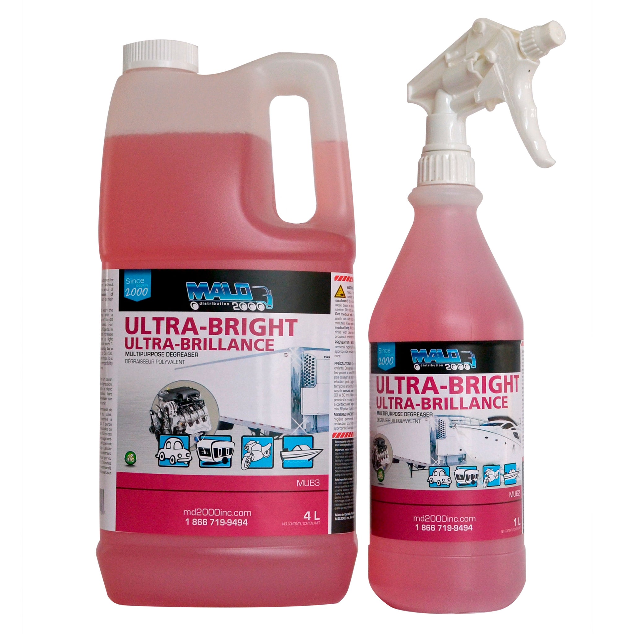 Allbrite Blast II Strong Caustic Degreaser — Detailers Choice Car Care